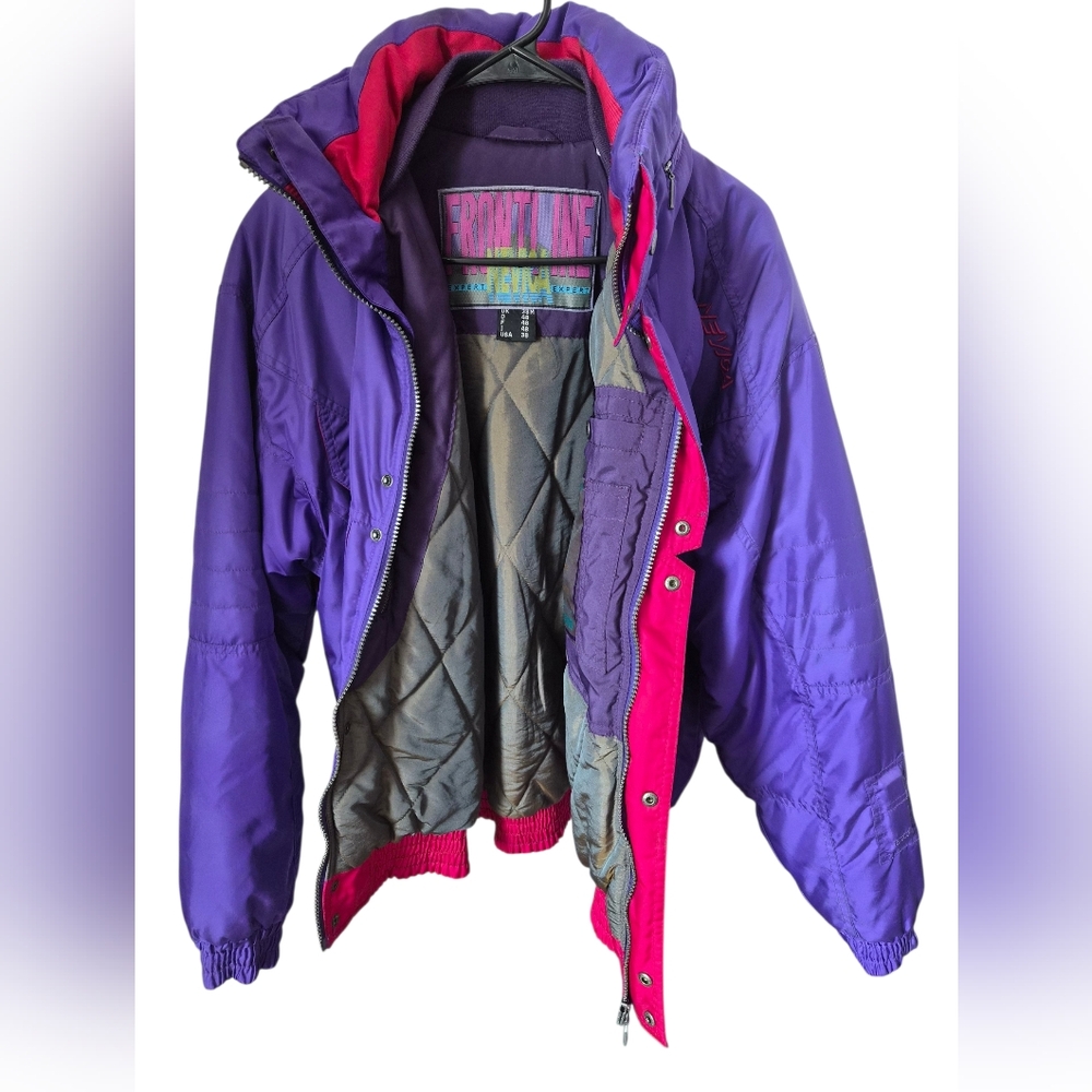 Front Line Nevica Women's Vibrant Purple Puffer Jacket